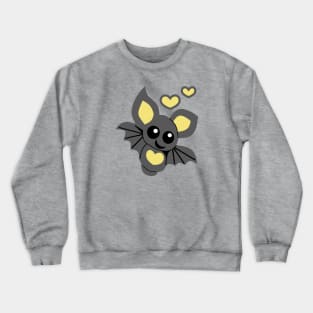 Cute Yellow Baby Bat Crewneck Sweatshirt